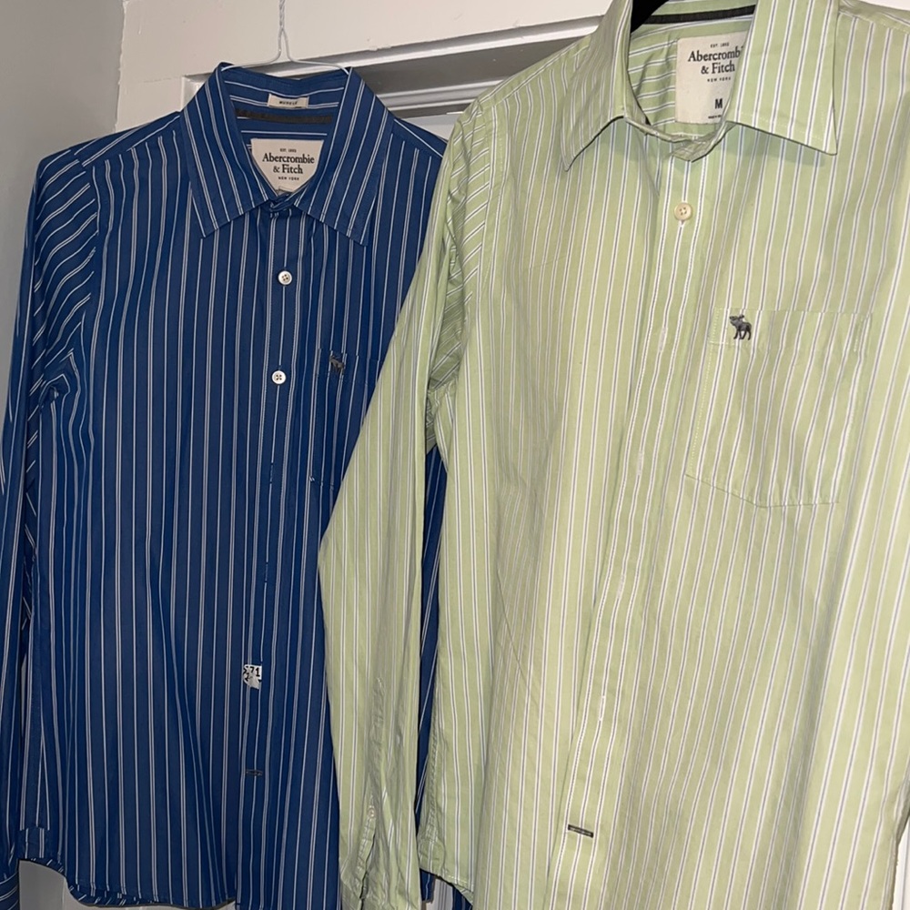 2 Abercrombie and Fitch Button Downs